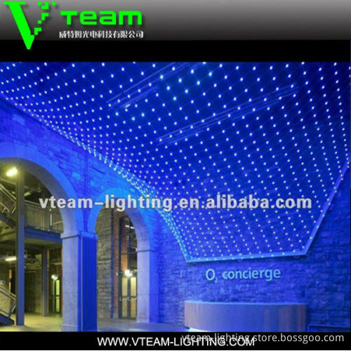 Computer/ PC controlled led disco light for backdrop and ceiling
